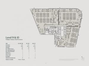 Visioncrest Orchard Level 9 to 10 Multiple Tenancy Test Fit Layout